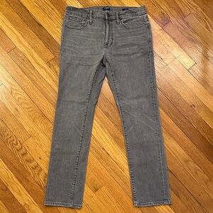 J. Crew Men's Flex Slim Gray/Grey Jeans